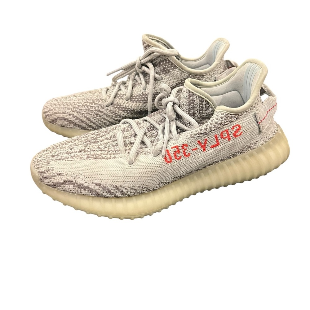 Yeezy Sneakers in Gray and Cream